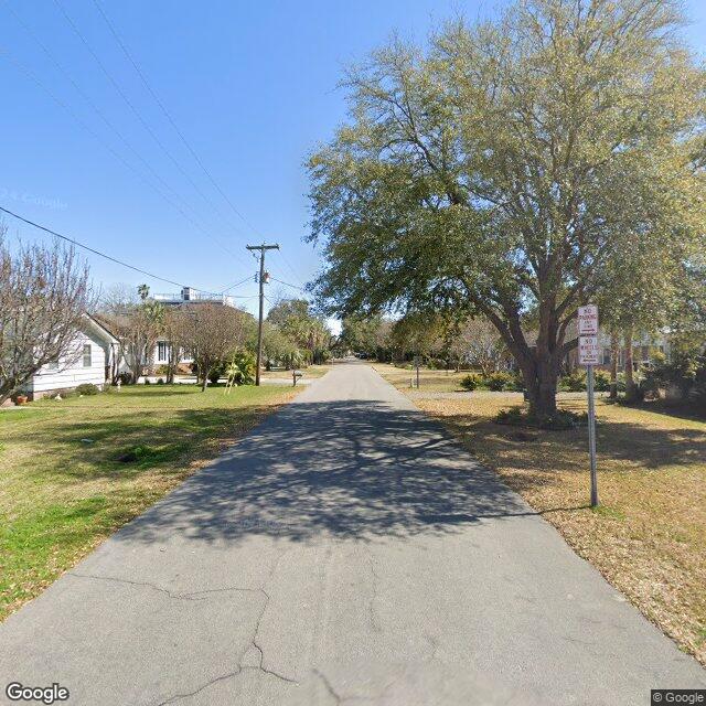 A street in Sullivan's Island, Charleston
